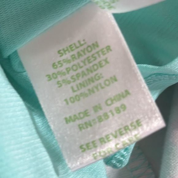 LILLY PULITZER Briella Multi In The‎ Vias Posh Ponte Fit & Flare Dress size M - Picture 12 of 14